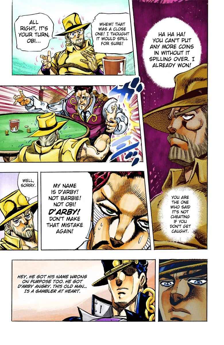 JoJo no Kimyou na Bouken: Part 3 - Stardust Crusaders Color-ban Chapter 99 - Page 20