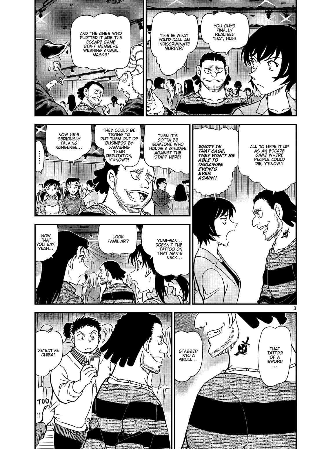 Detective Conan Chapter 1162 - Page 3