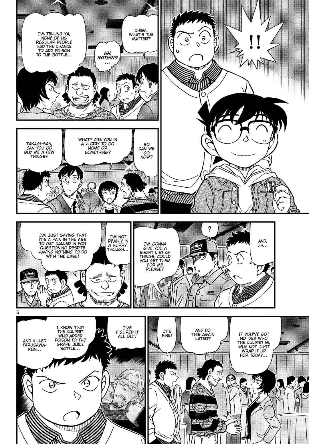 Detective Conan Chapter 1162 - Page 6