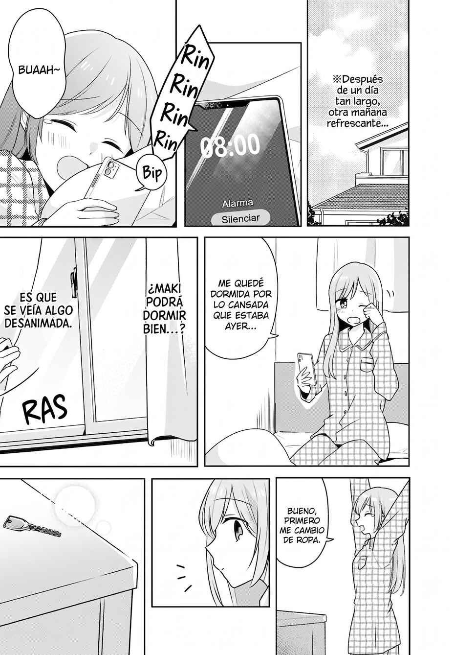 Osananajimi wa, Nyaa to Naite Skirt no Naka Chapter 7 - Page 1