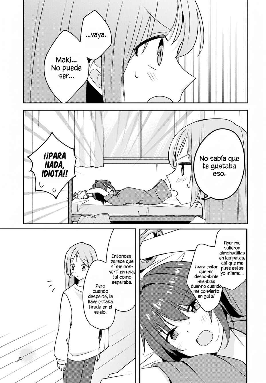 Osananajimi wa, Nyaa to Naite Skirt no Naka Chapter 7 - Page 11