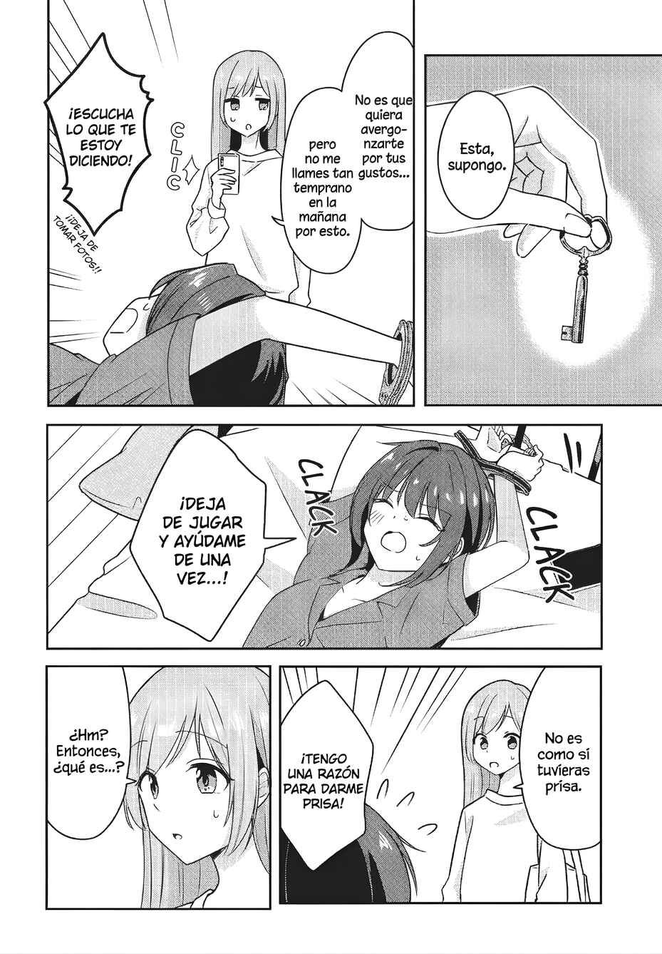 Osananajimi wa, Nyaa to Naite Skirt no Naka Chapter 7 - Page 12