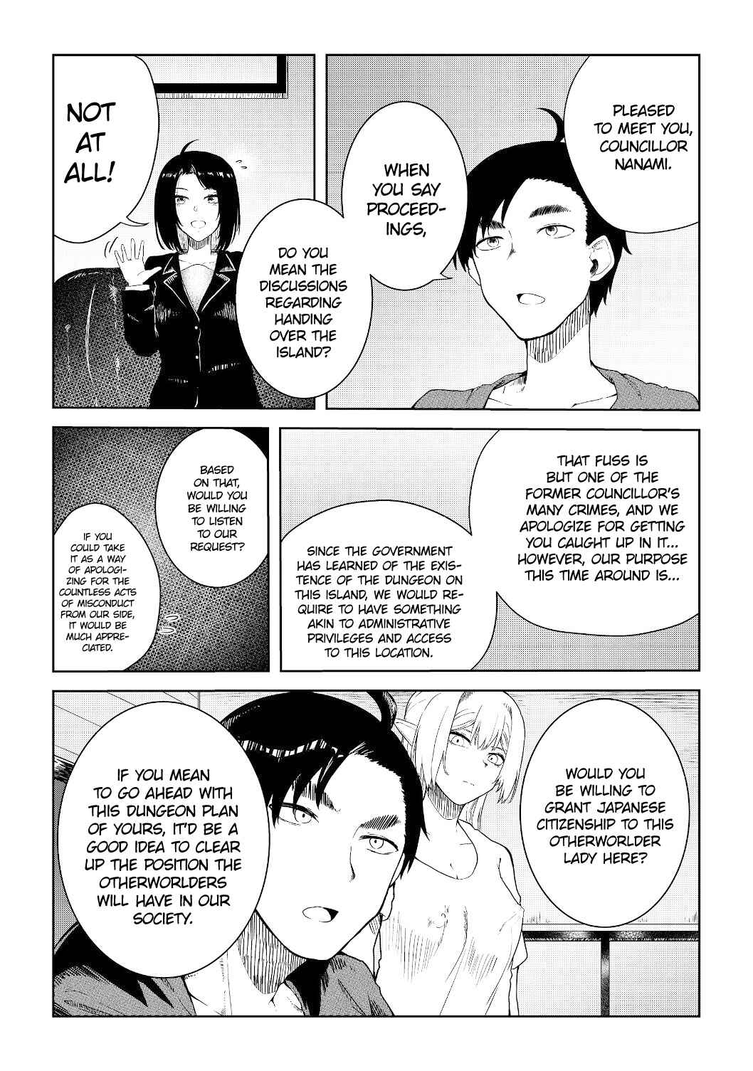 Mujintou de Elf to Kyoudou Seikatsu Chapter 7 - Page 12