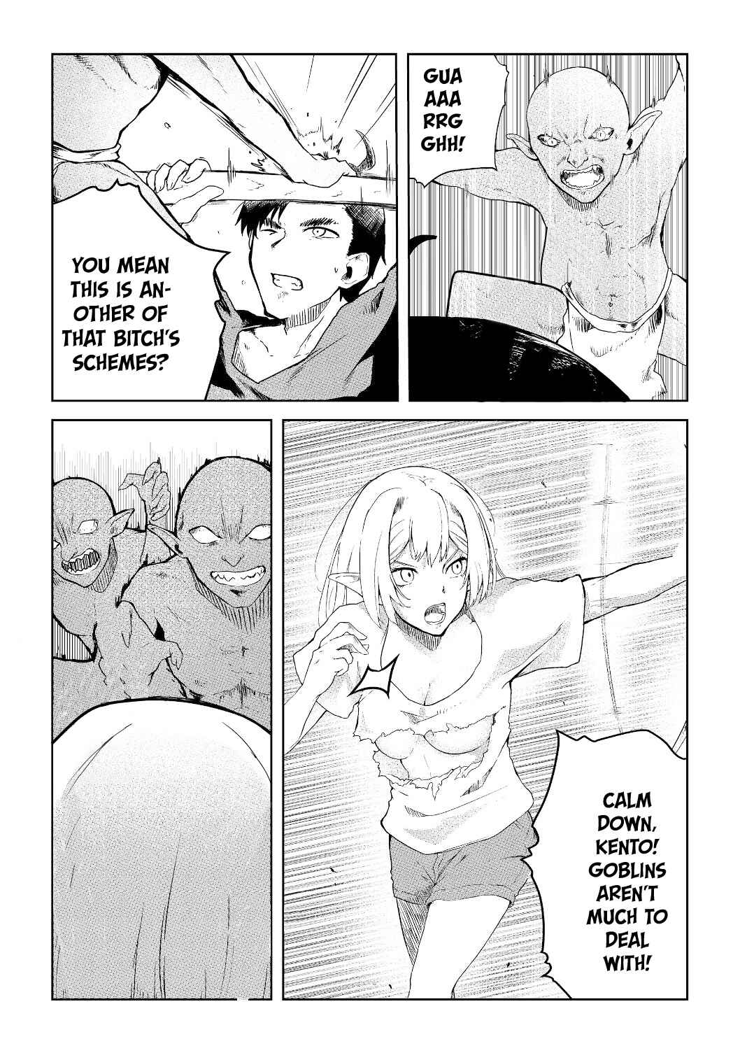 Mujintou de Elf to Kyoudou Seikatsu Chapter 7 - Page 5