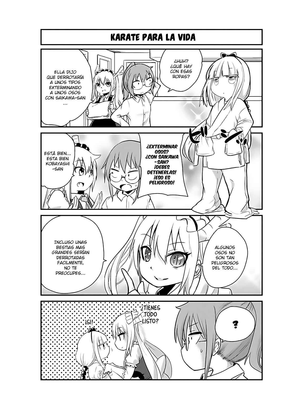 Kobayashi-san Chi no Maid Dragon - Kanna no Nichijou Chapter 5 - Page 9