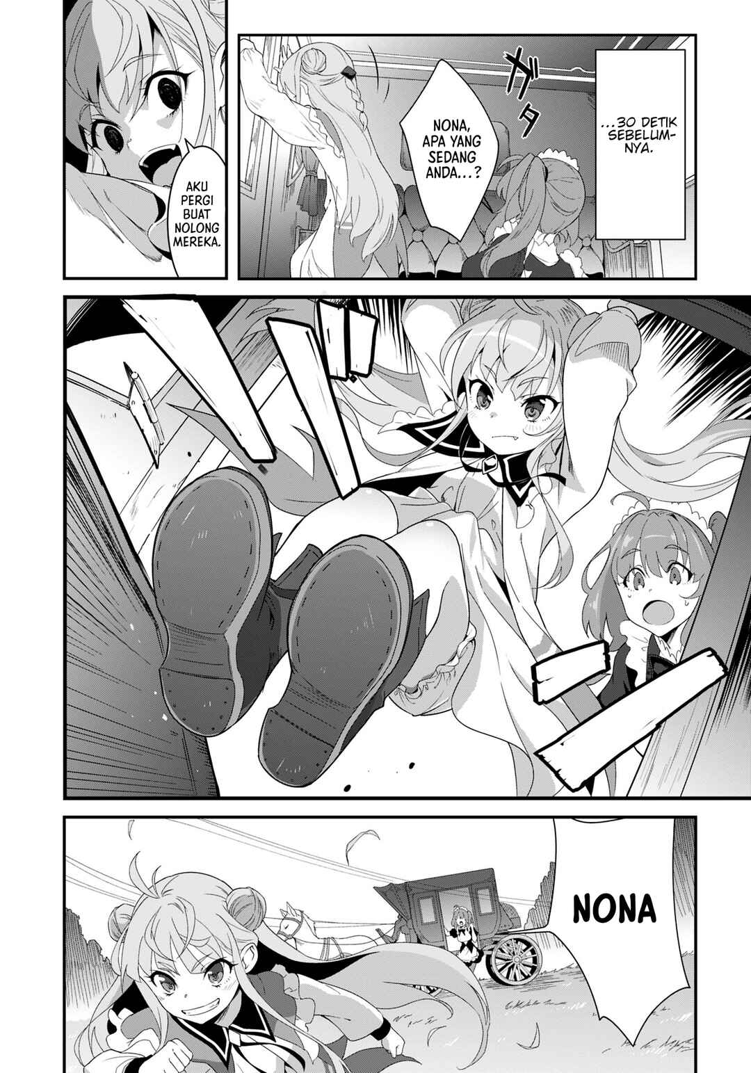 Reijou Alice no Eiyuutan ~Kizoku no Shoujo ni Tensei shita Eiyuu wa Yagate Saikyou to nari Hitobito wo Sukuu tame Musou suru~ Chapter 1 - Page 35