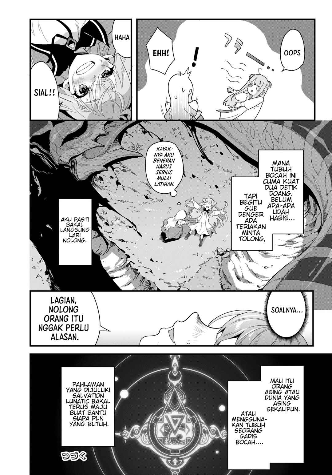 Reijou Alice no Eiyuutan ~Kizoku no Shoujo ni Tensei shita Eiyuu wa Yagate Saikyou to nari Hitobito wo Sukuu tame Musou suru~ Chapter 1 - Page 39
