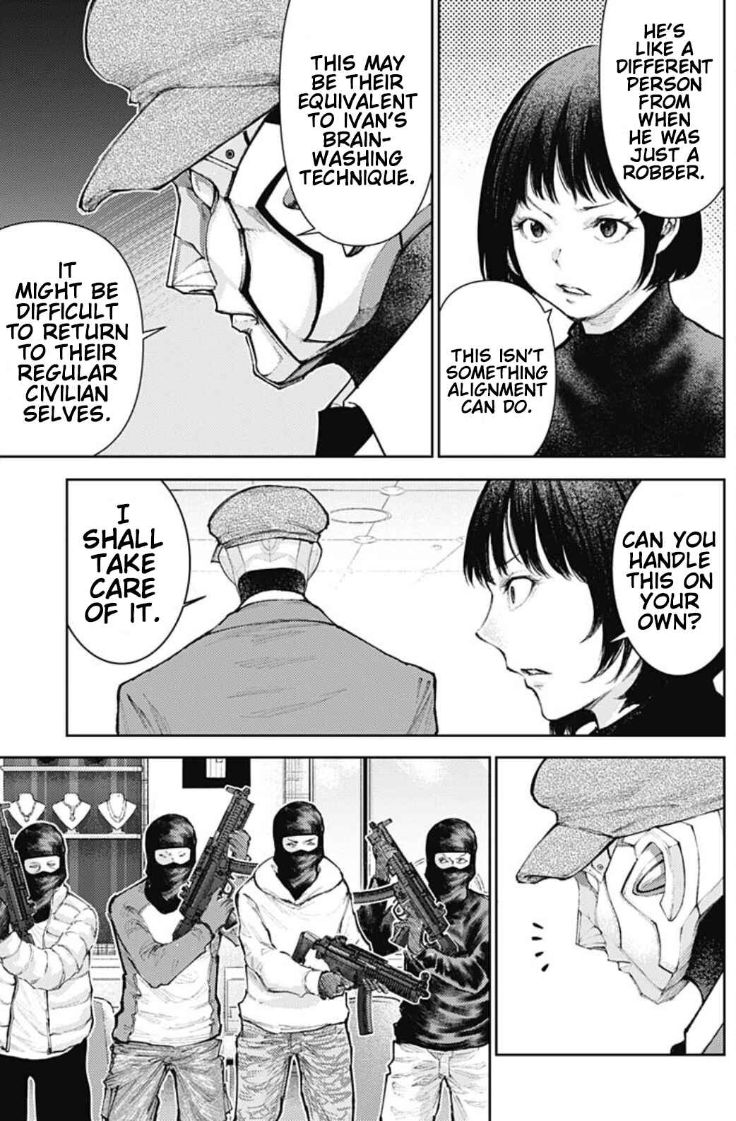 There is No True Peace in this World -Shin Kamen Rider Shocker Side- Chapter 22 - Page 17