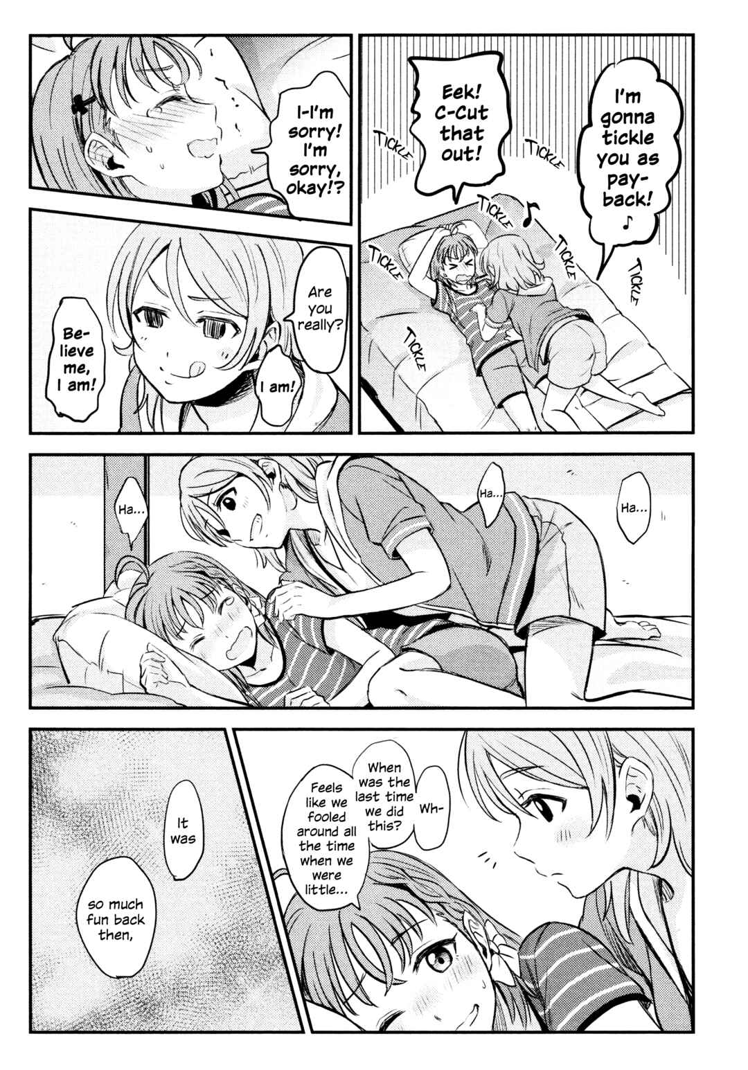 Love Live! Sunshine!! - A Love-Tinted Aquamarine (Doujinshi) Chapter 4 - Page 12