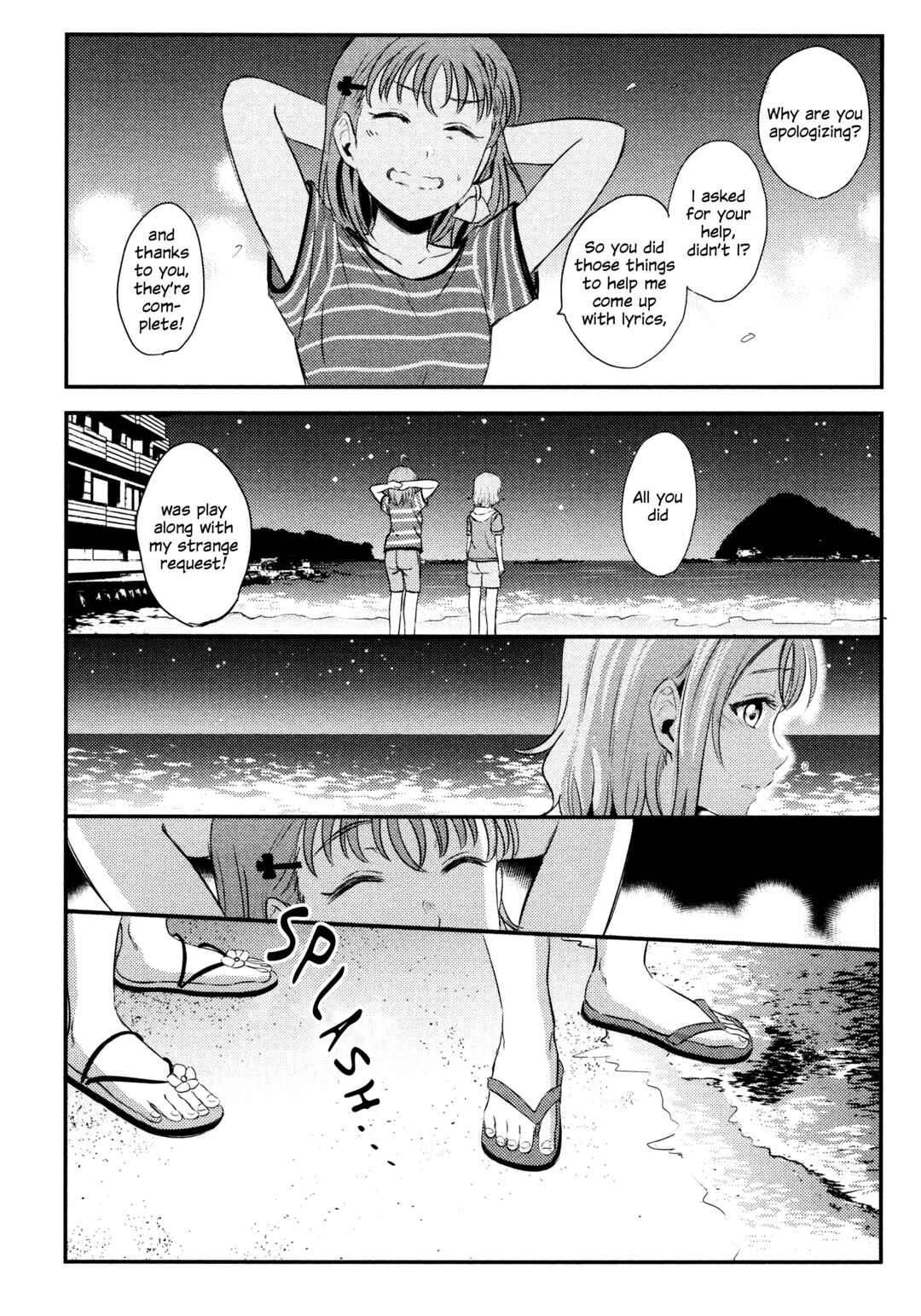 Love Live! Sunshine!! - A Love-Tinted Aquamarine (Doujinshi) Chapter 4 - Page 21