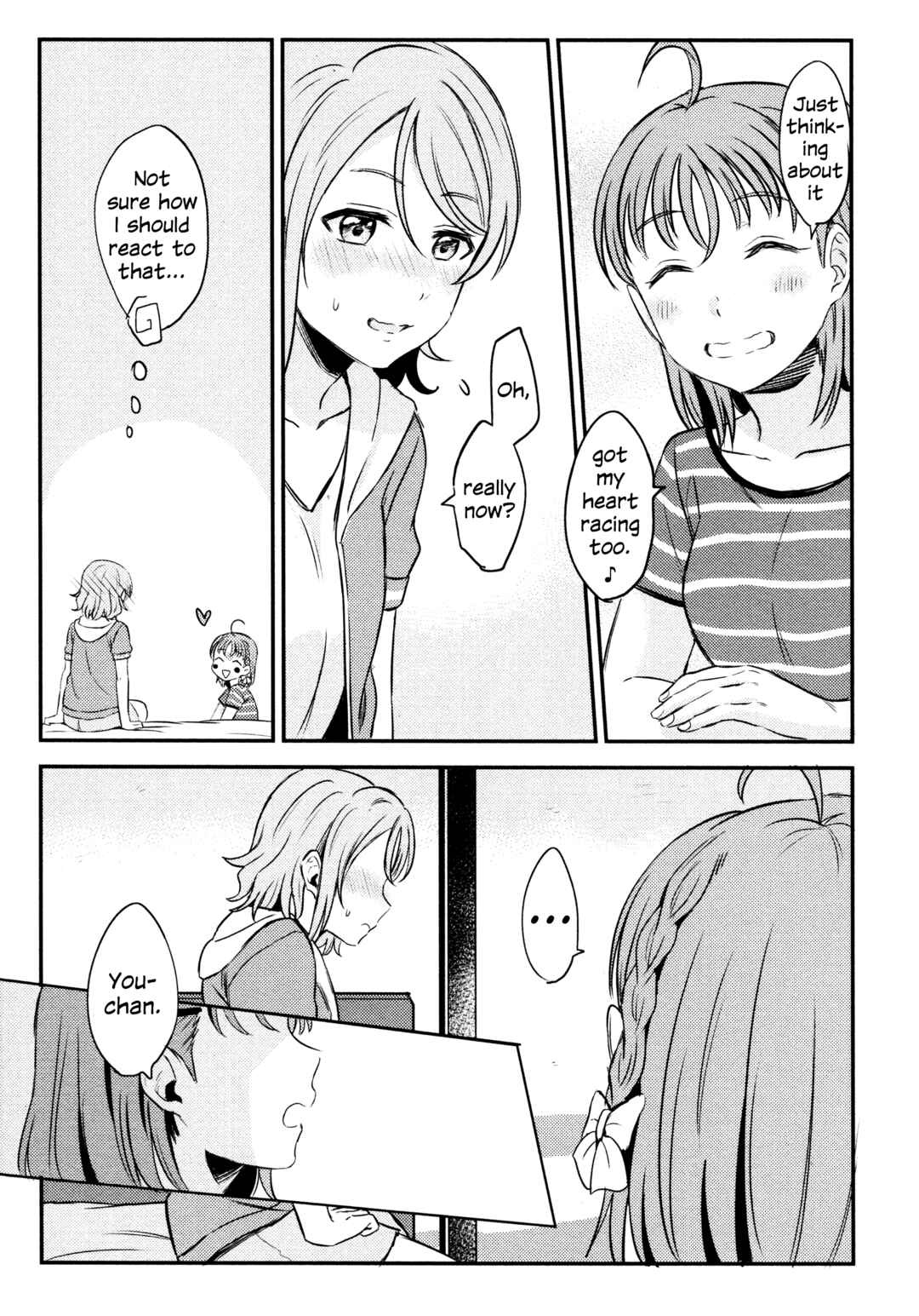 Love Live! Sunshine!! - A Love-Tinted Aquamarine (Doujinshi) Chapter 4 - Page 6