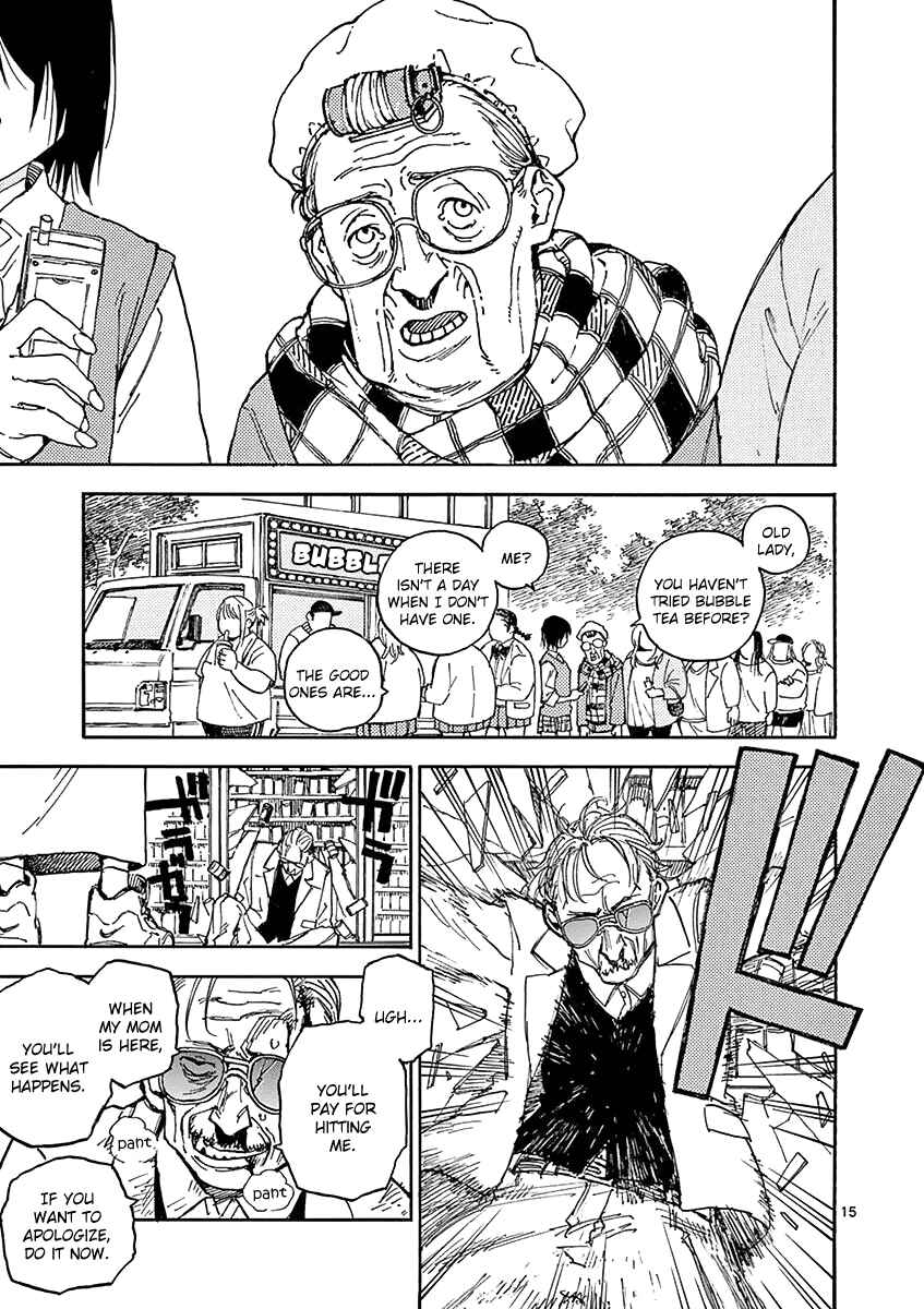 Koroshiya wa Kyou mo BBA o Korosenai. Chapter 8 - Page 15