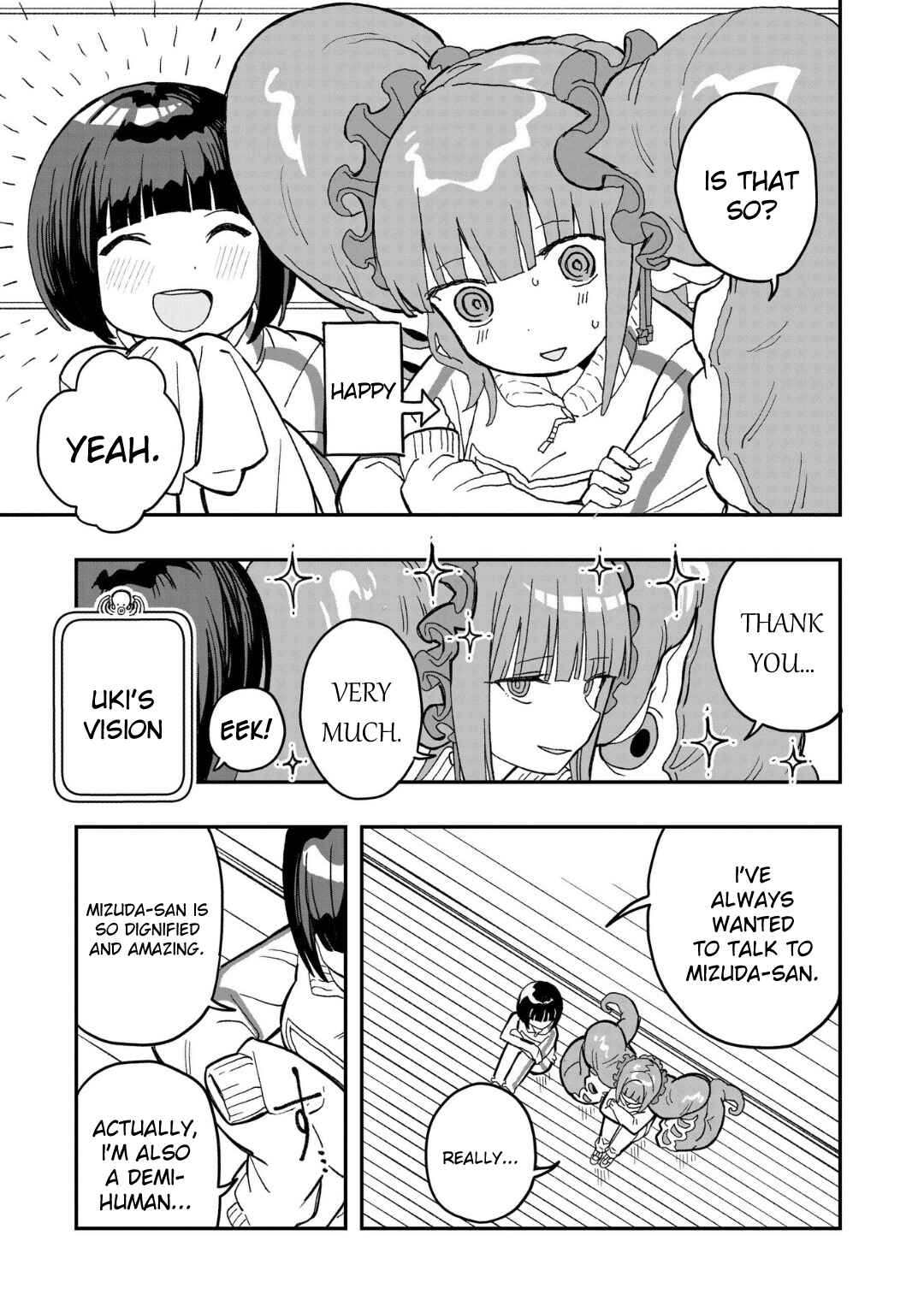 Mizudako-chan kara wa Nigerarenai! Chapter 8 - Page 11