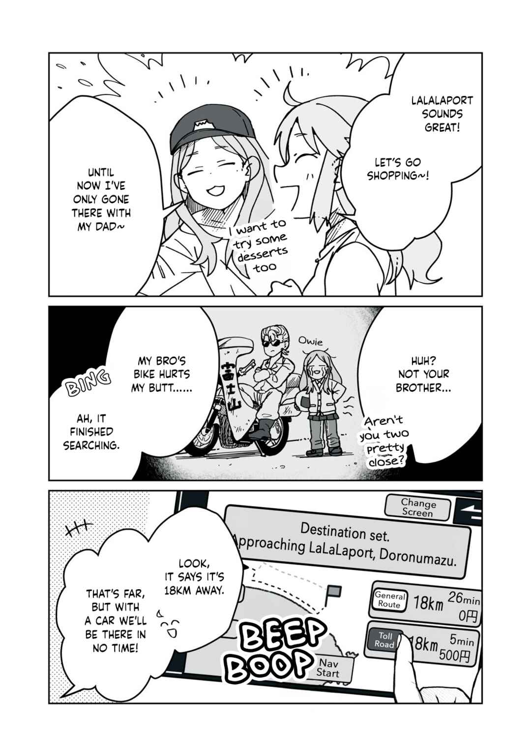 Open Car Girls Chapter 4 - Page 6