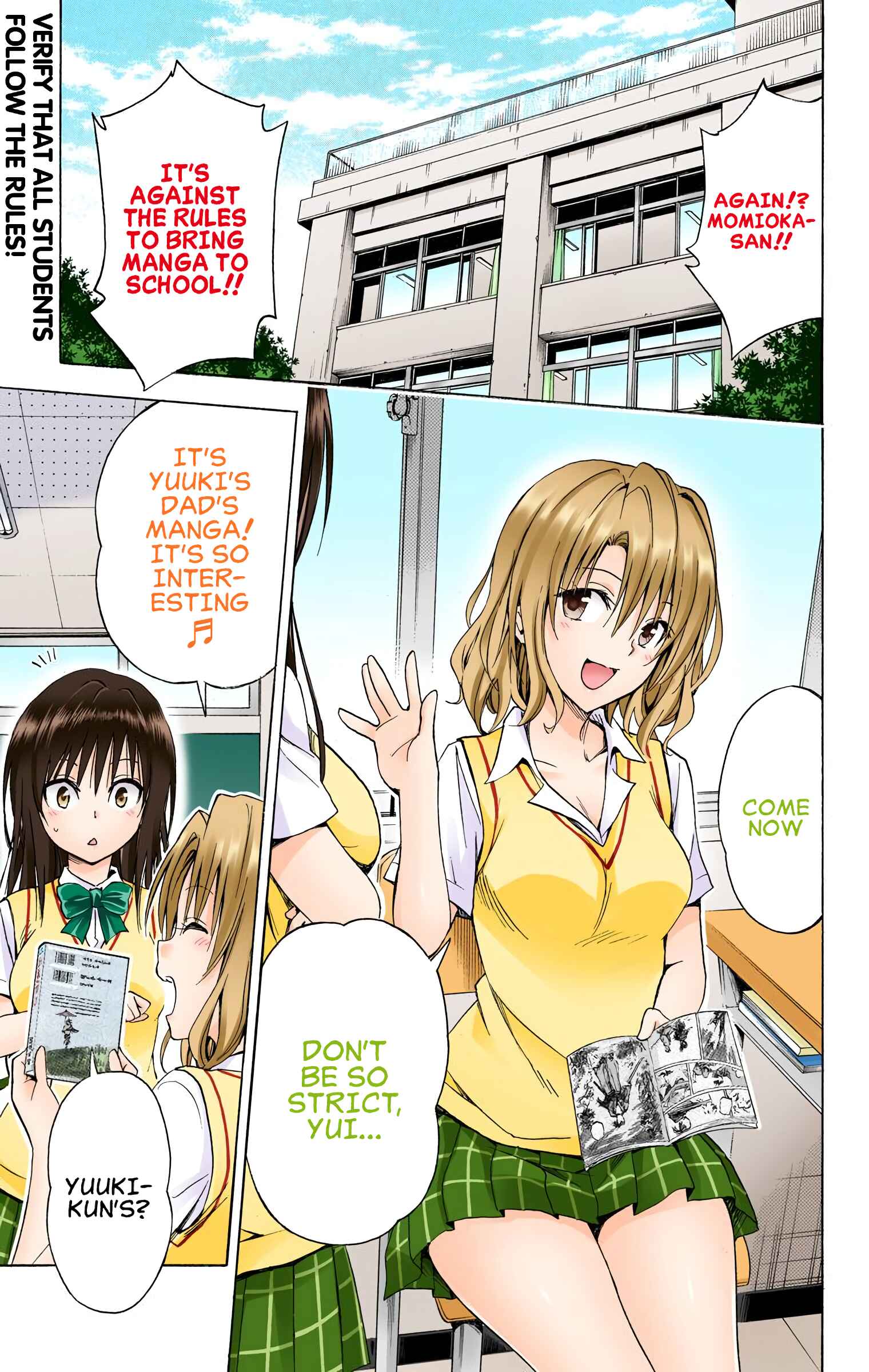 To Love Ru Darkness (Official Colored) Chapter 69 - Page 3
