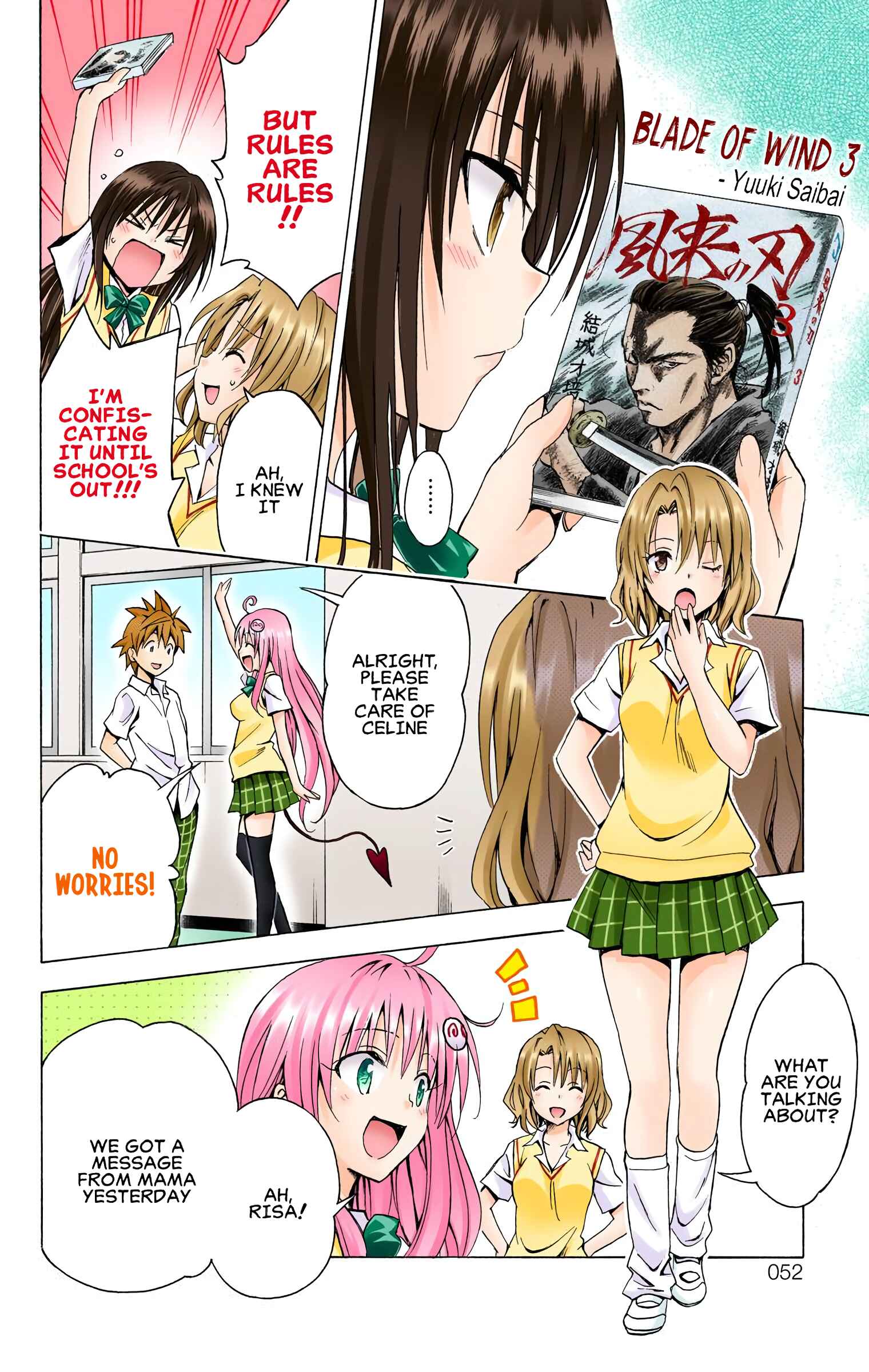 To Love Ru Darkness (Official Colored) Chapter 69 - Page 4