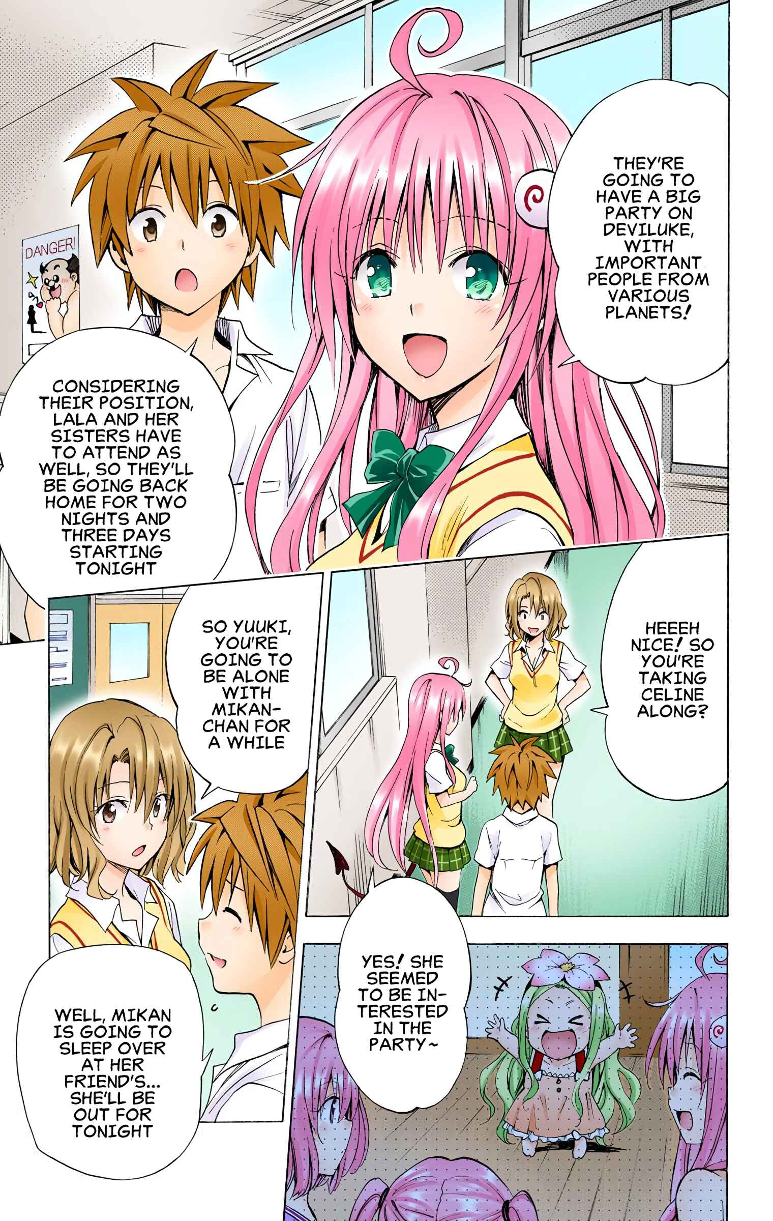To Love Ru Darkness (Official Colored) Chapter 69 - Page 5
