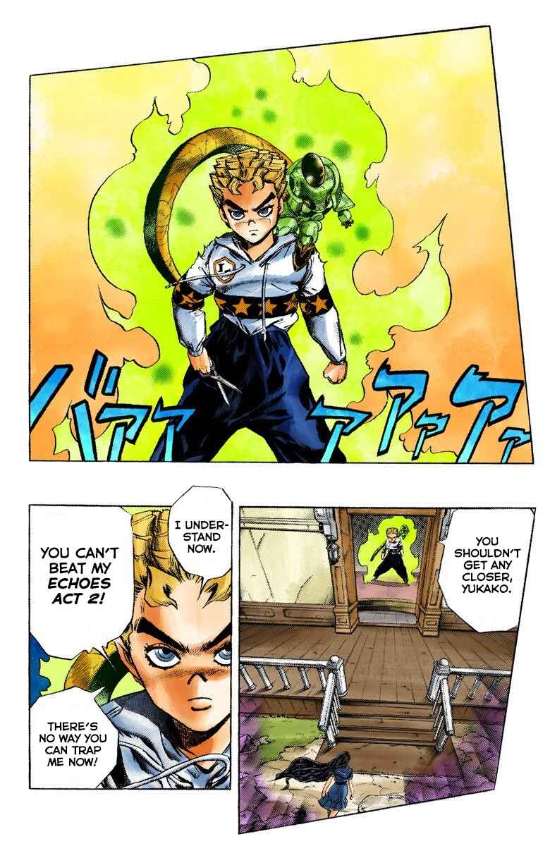 JoJo no Kimyou na Bouken: Part 4 - Diamond wa Kudakenai Color-ban Chapter 36 - Page 6