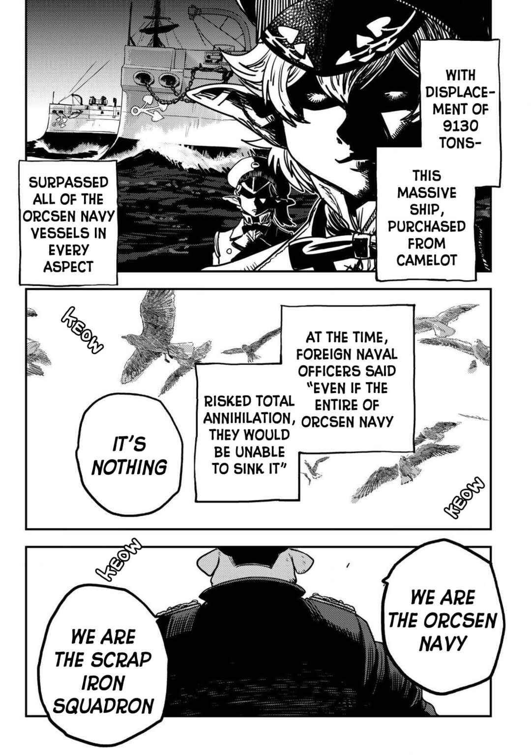 Orcsen Oukokushi ~Yaban na Orc no Kuni wa, Ikanishite Heiwa na Elf no Kuni wo Yakiharau ni Itatta ka~ Chapter 9 - Page 44