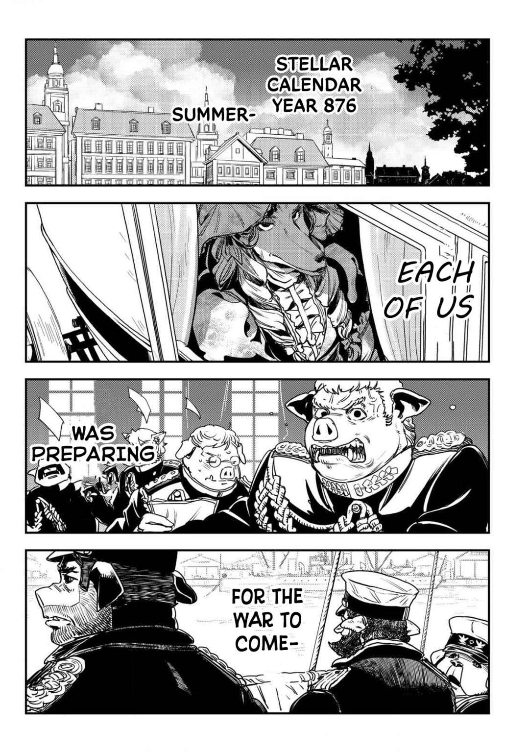 Orcsen Oukokushi ~Yaban na Orc no Kuni wa, Ikanishite Heiwa na Elf no Kuni wo Yakiharau ni Itatta ka~ Chapter 9 - Page 46
