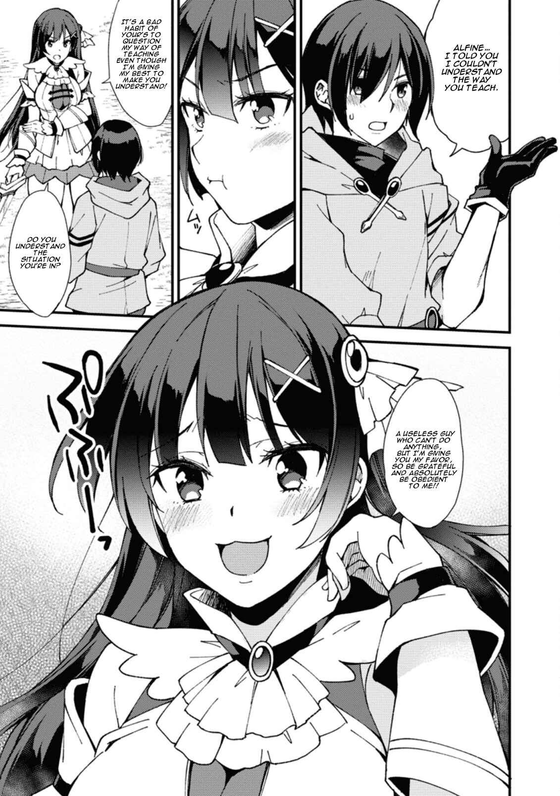 Kensei no Osananajimi ga Power Hara de Ore ni Tsuraku Ataru node, Zetsuen Shite Henkyou de Makenshi to shite Denaosu Koto ni shita. Chapter 1 - Page 6