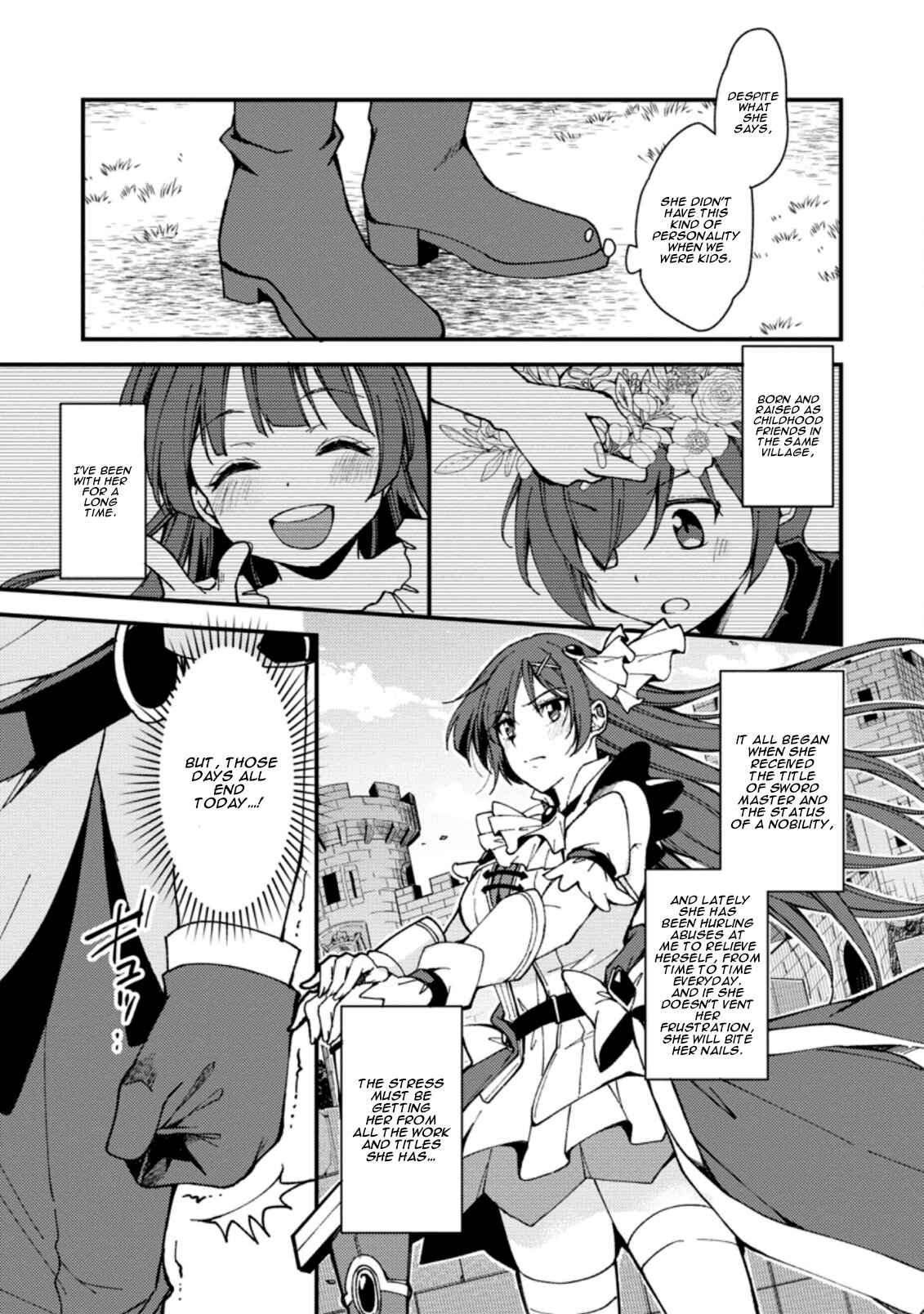 Kensei no Osananajimi ga Power Hara de Ore ni Tsuraku Ataru node, Zetsuen Shite Henkyou de Makenshi to shite Denaosu Koto ni shita. Chapter 1 - Page 8