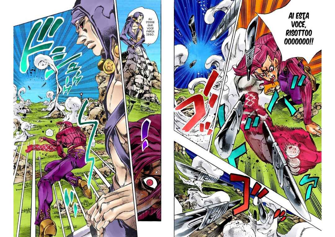 JoJo no Kimyou na Bouken: Part 5 - Ougon no Kaze Color-ban Chapter 108 - Page 5