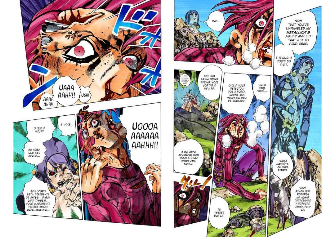 JoJo no Kimyou na Bouken: Part 5 - Ougon no Kaze Color-ban Chapter 108 - Page 6