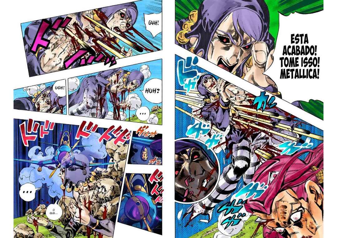 JoJo no Kimyou na Bouken: Part 5 - Ougon no Kaze Color-ban Chapter 108 - Page 8