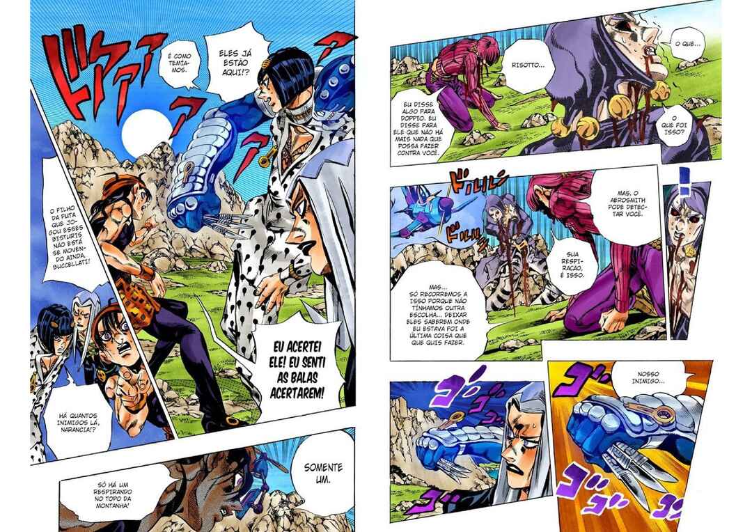JoJo no Kimyou na Bouken: Part 5 - Ougon no Kaze Color-ban Chapter 108 - Page 9