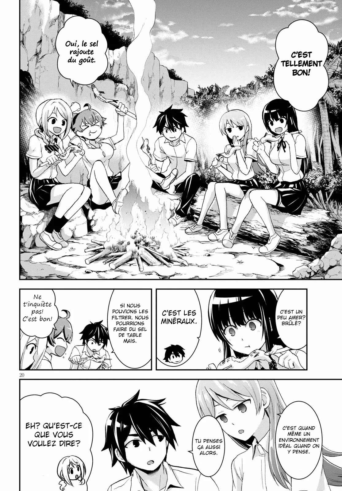 Isekai Yurutto Survival Seikatsu ~Gakkou no Minna to Isekai no Mujintou ni Tenishitakedo Ore Dake Rakushou desu~ Chapter 5 - Page 21