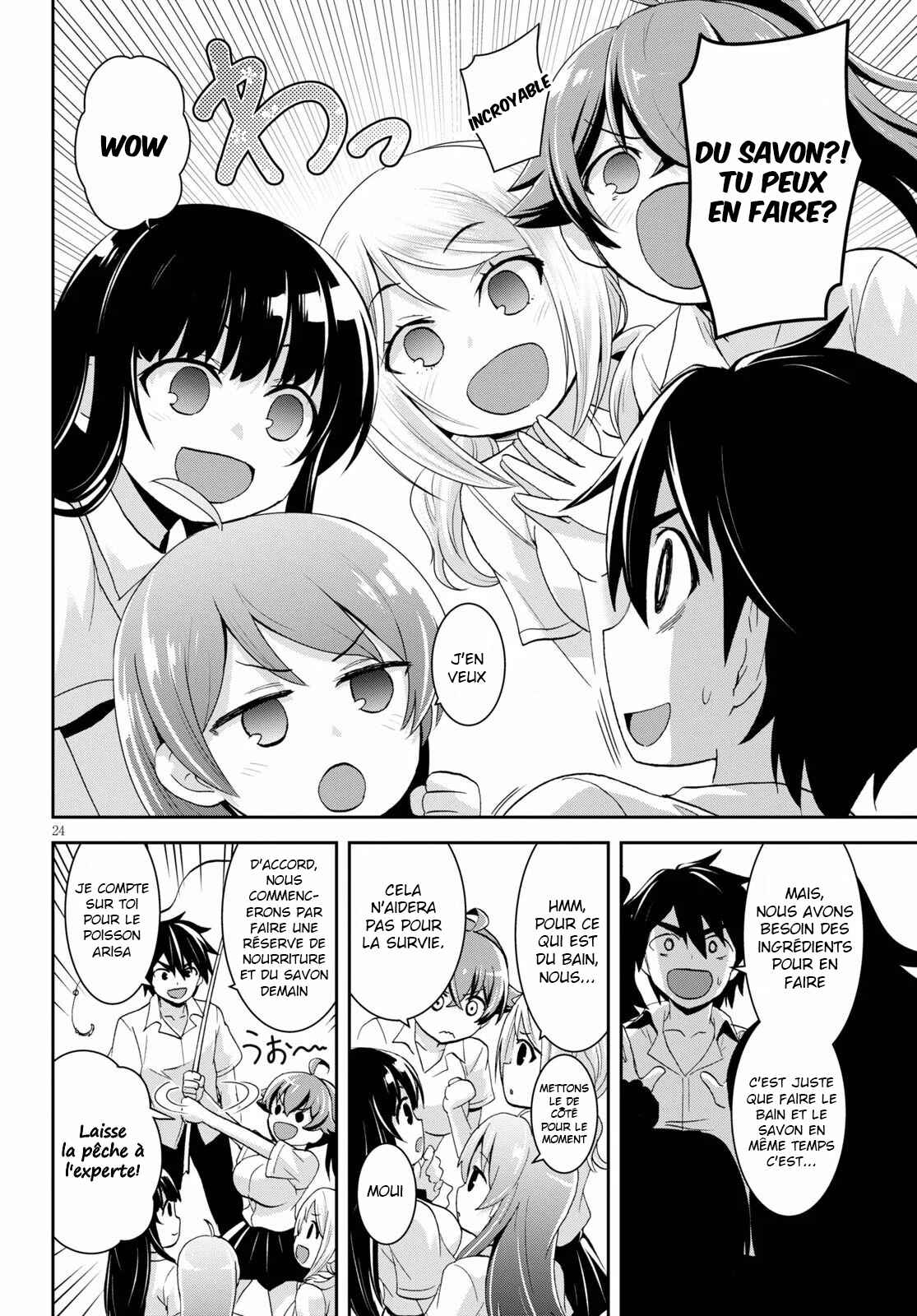 Isekai Yurutto Survival Seikatsu ~Gakkou no Minna to Isekai no Mujintou ni Tenishitakedo Ore Dake Rakushou desu~ Chapter 5 - Page 25