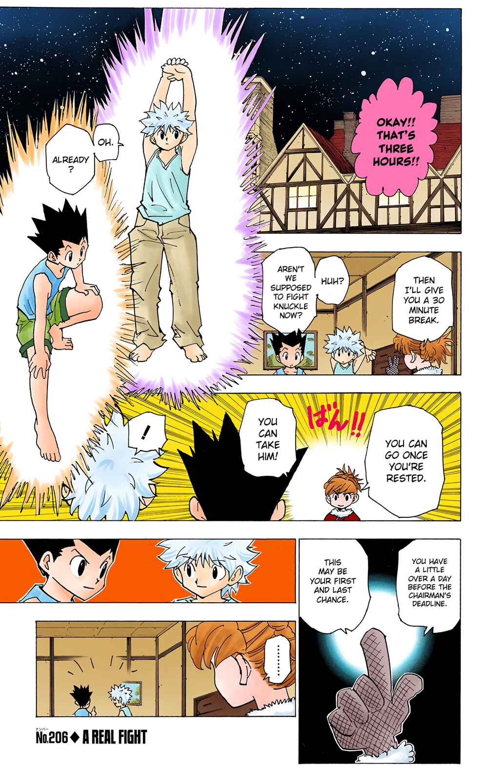 Hunter x Hunter (Official Colored) Chapter 206 - Page 1