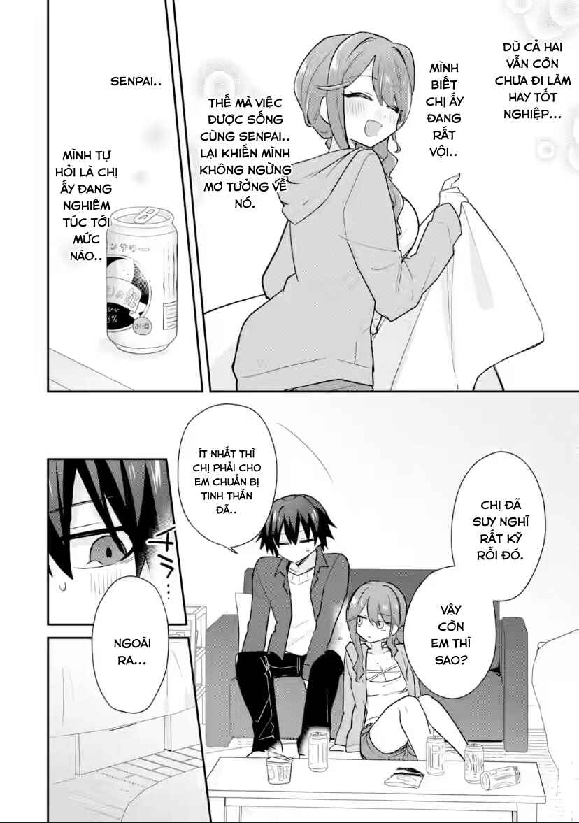 Osake to Senpai Kanojo to no Amaama Doukyo Lovecome wa Nijuusai ni Natte kara Chapter 1 - Page 14