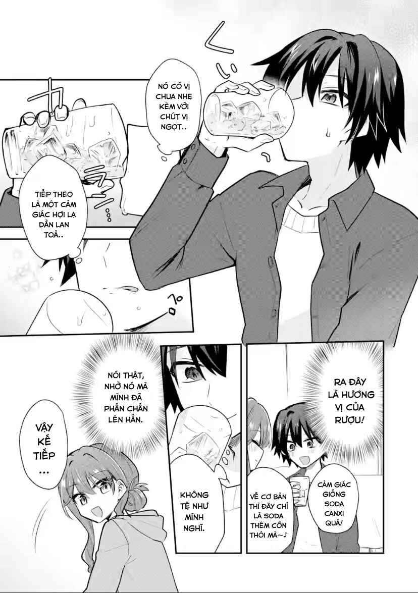 Osake to Senpai Kanojo to no Amaama Doukyo Lovecome wa Nijuusai ni Natte kara Chapter 1 - Page 21
