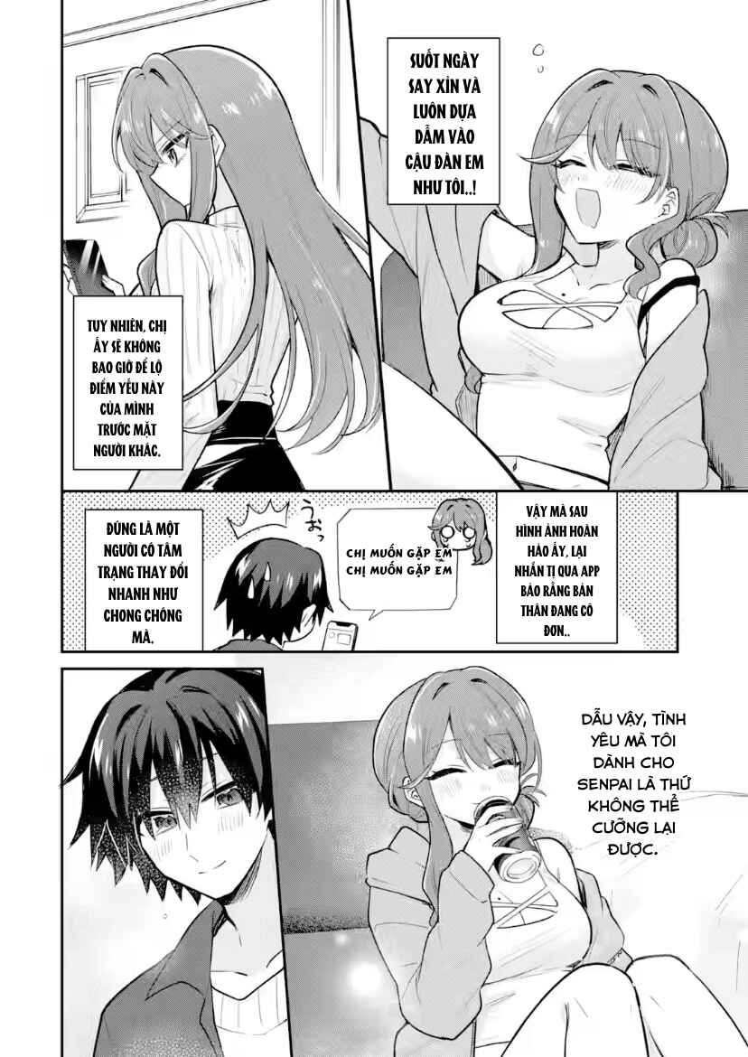 Osake to Senpai Kanojo to no Amaama Doukyo Lovecome wa Nijuusai ni Natte kara Chapter 1 - Page 8