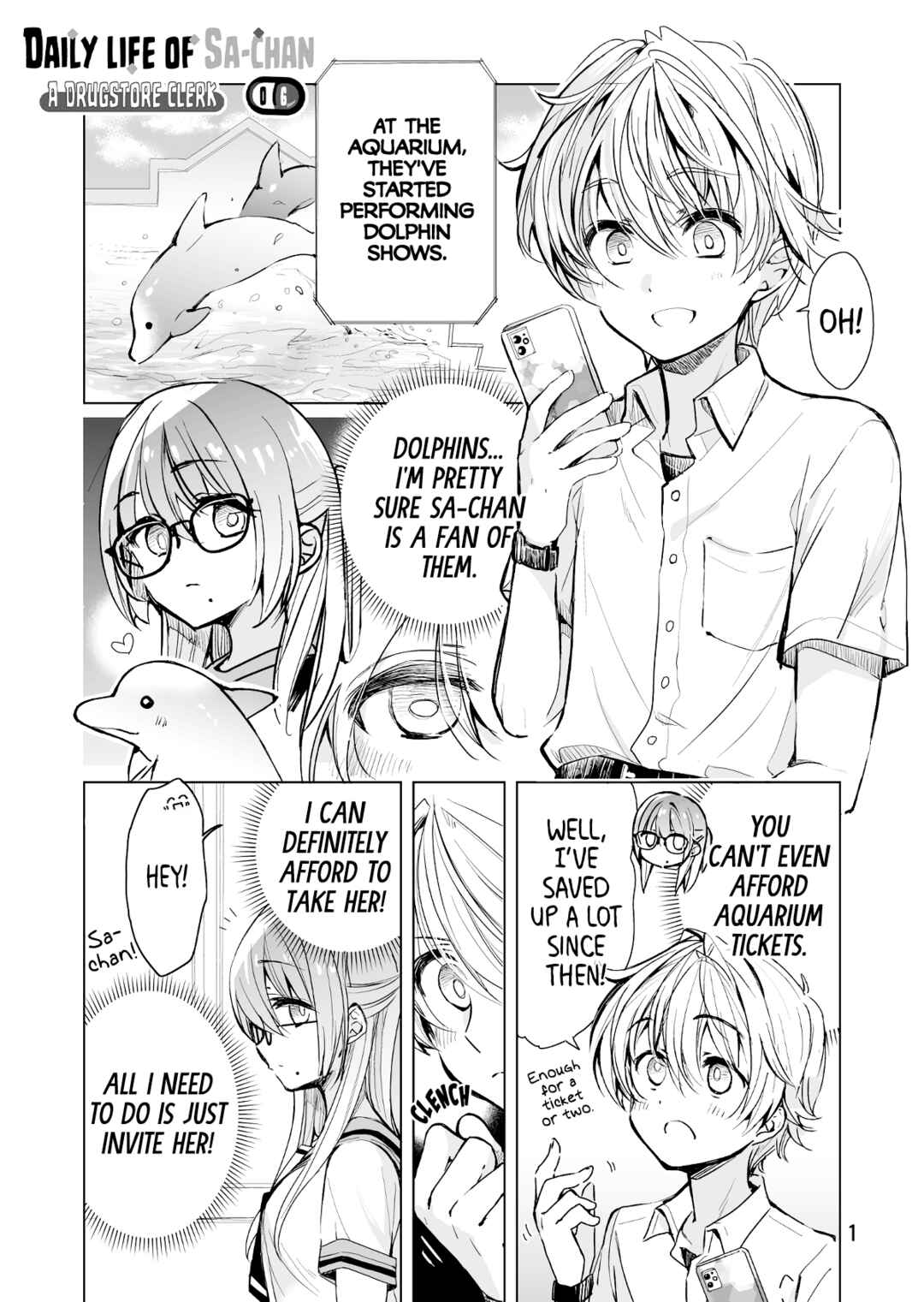 Drugstore Ten'in Sacchan no Nichijou Chapter 6 - Page 1