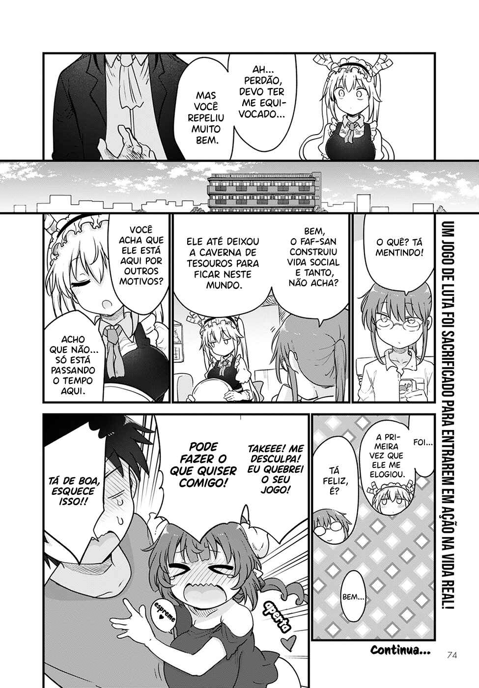 Kobayashi-san Chi no Maid Dragon Chapter 120 - Page 15
