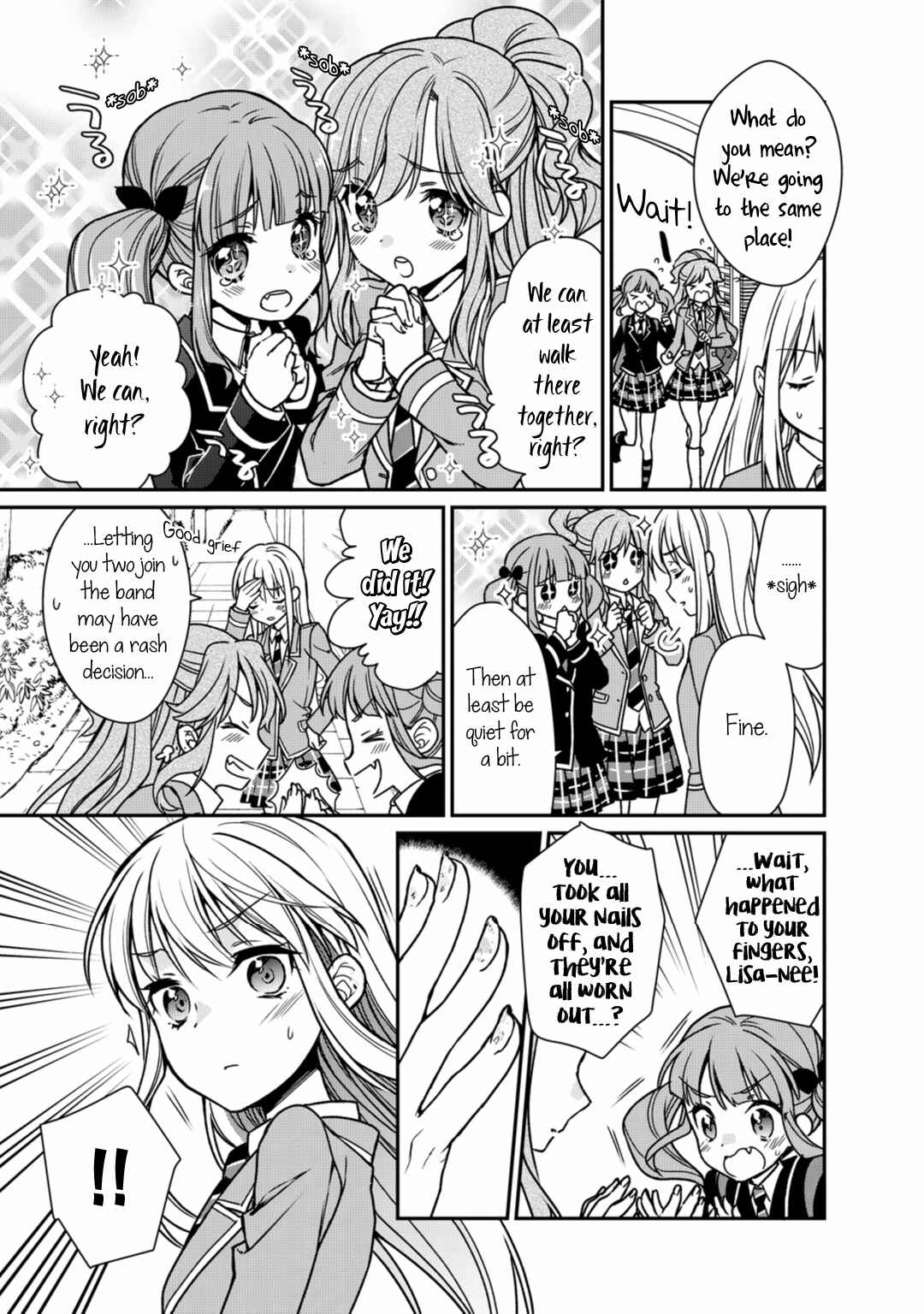 BanG Dream! Girls Band Party! Roselia Stage Chapter 3 - Page 11