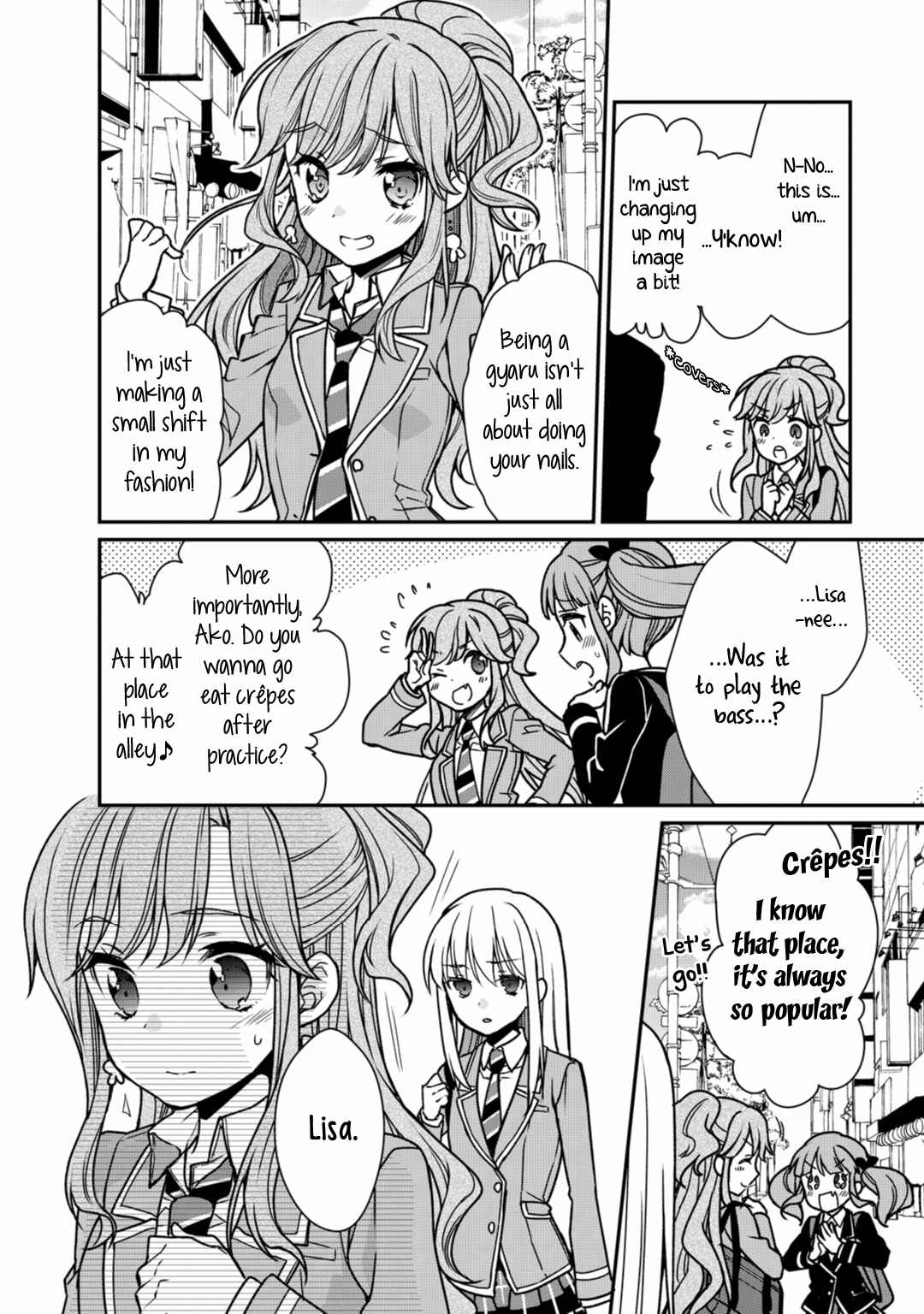 BanG Dream! Girls Band Party! Roselia Stage Chapter 3 - Page 12
