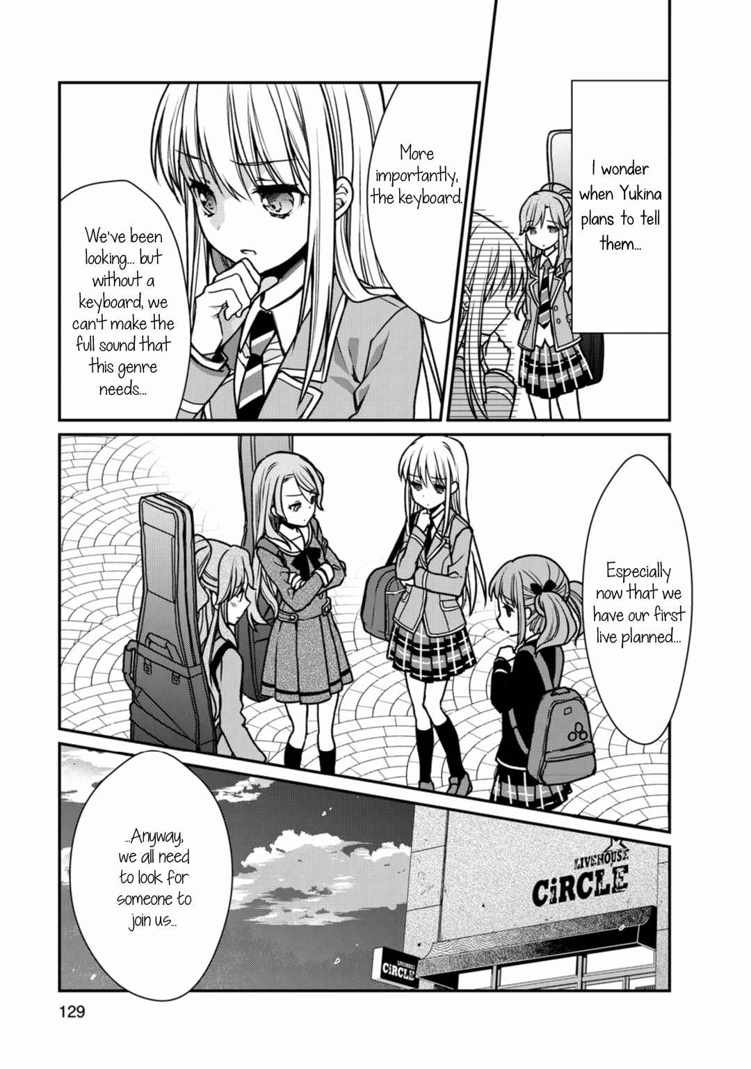 BanG Dream! Girls Band Party! Roselia Stage Chapter 3 - Page 29