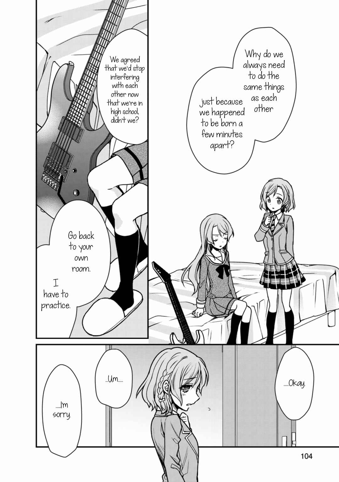 BanG Dream! Girls Band Party! Roselia Stage Chapter 3 - Page 4
