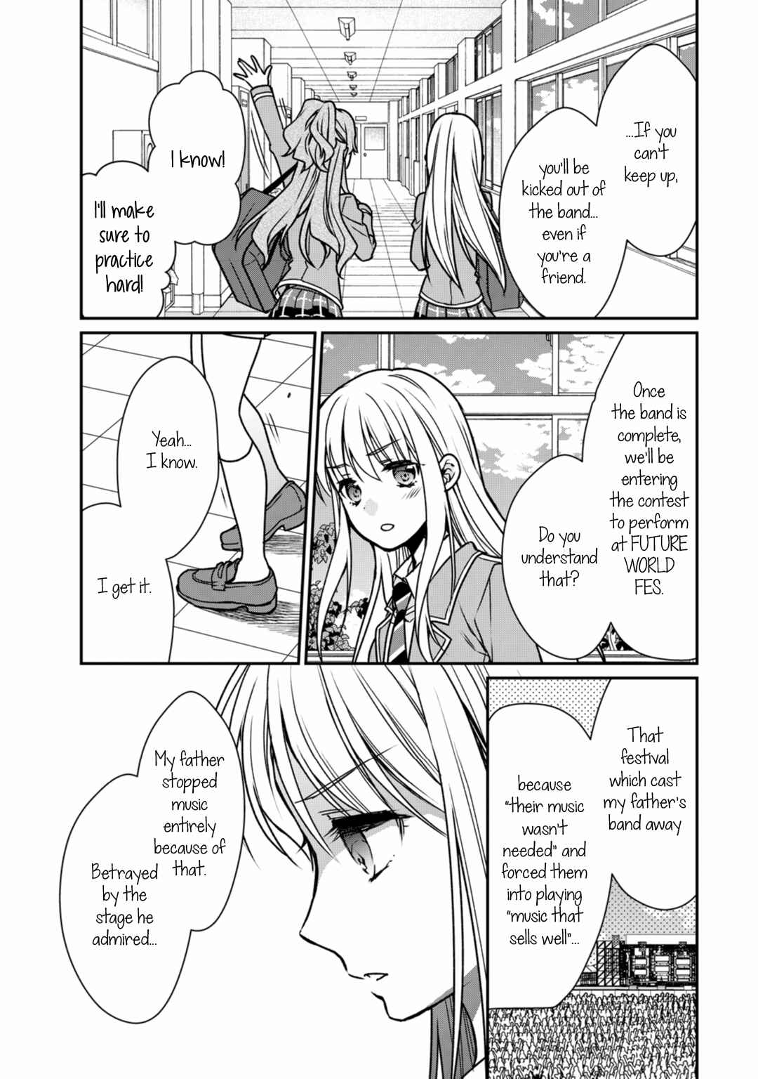 BanG Dream! Girls Band Party! Roselia Stage Chapter 3 - Page 8