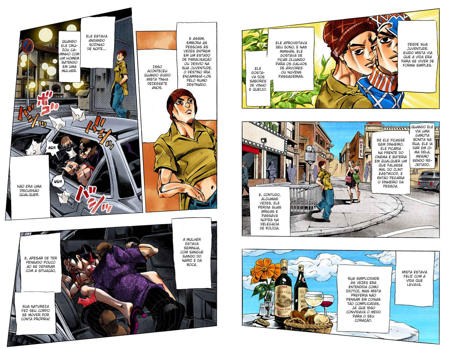 JoJo no Kimyou na Bouken: Part 5 - Ougon no Kaze Color-ban Chapter 69 - Page 2