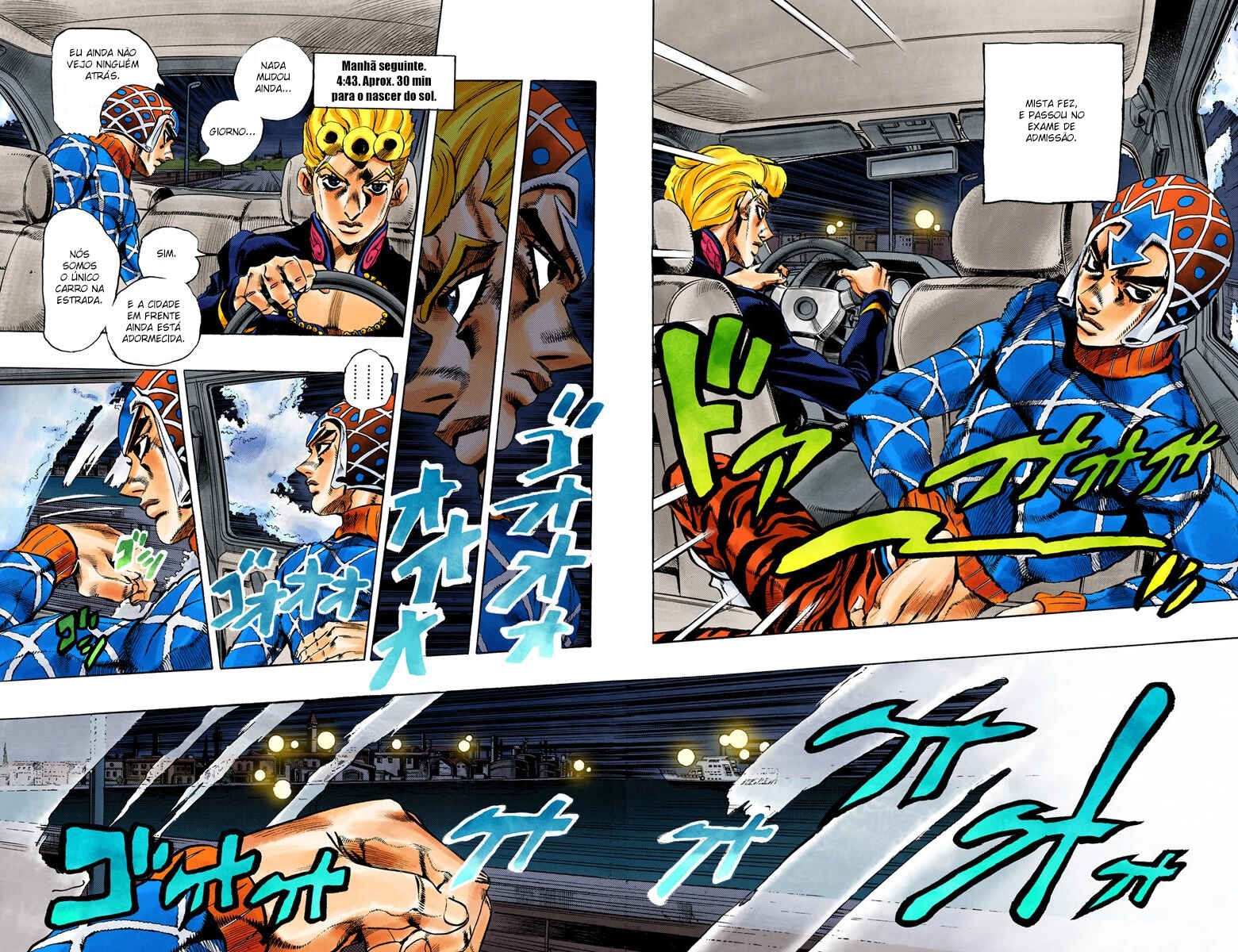 JoJo no Kimyou na Bouken: Part 5 - Ougon no Kaze Color-ban Chapter 69 - Page 6