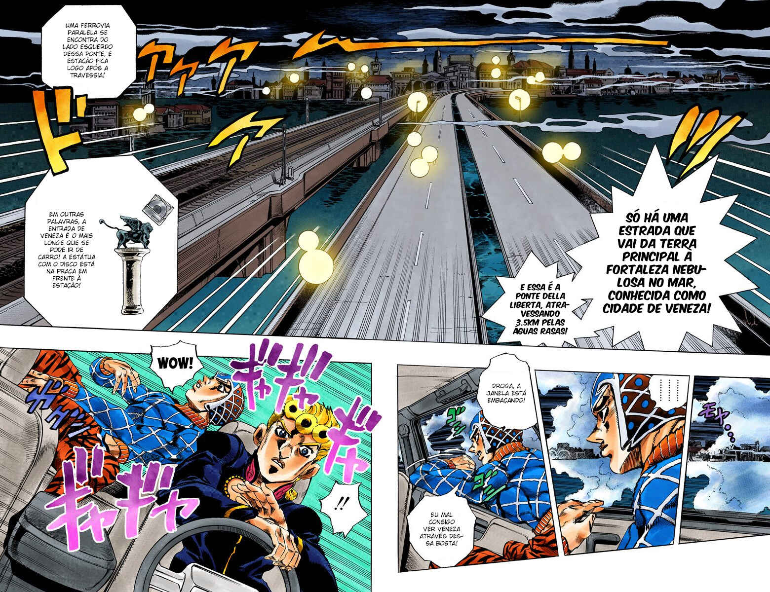 JoJo no Kimyou na Bouken: Part 5 - Ougon no Kaze Color-ban Chapter 69 - Page 7