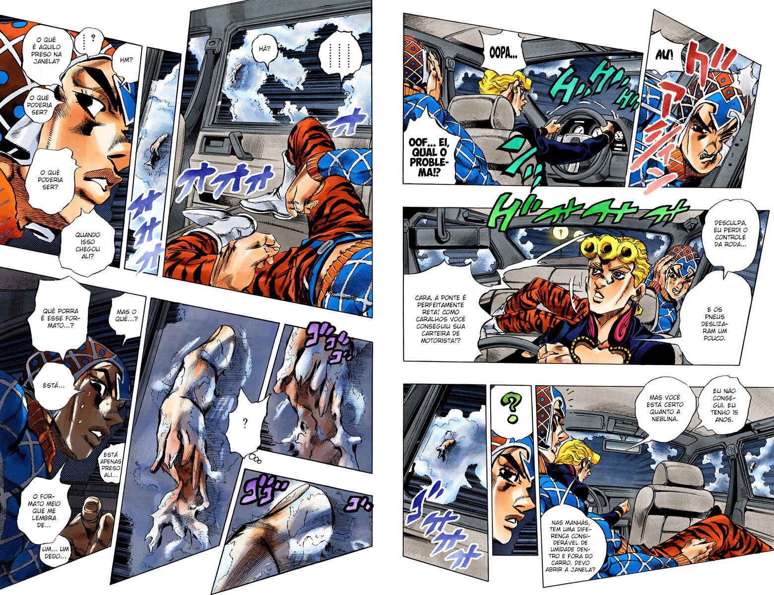 JoJo no Kimyou na Bouken: Part 5 - Ougon no Kaze Color-ban Chapter 69 - Page 8