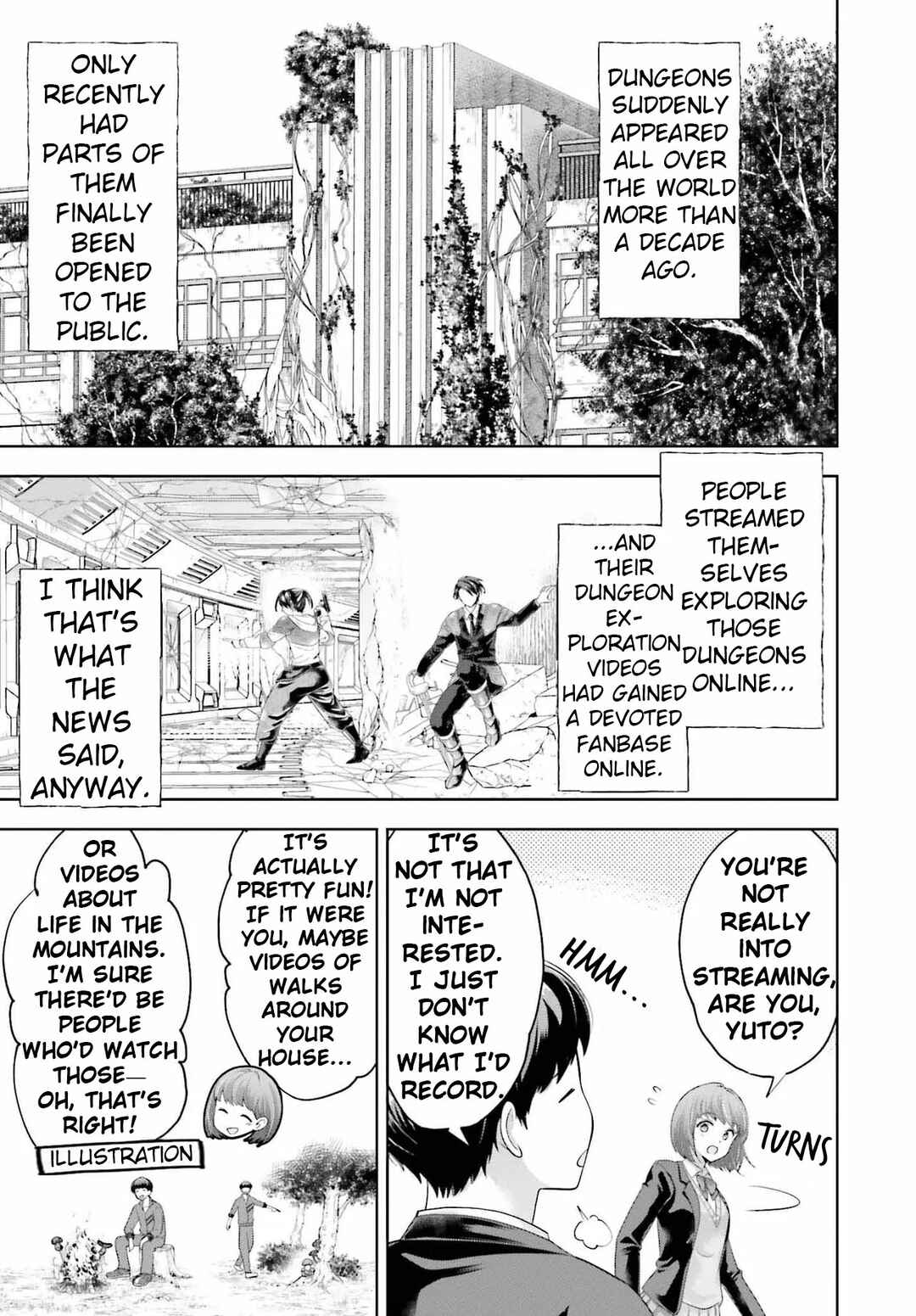 Rare Monster? Sore, Tada no Gaichuu desu yo ~Shiranumani Dungeon-ka Shita Jitaku de no Nichijou Seikatsu ga Haishinsarete Bazuttan desu ga~ Chapter 1 - Page 8