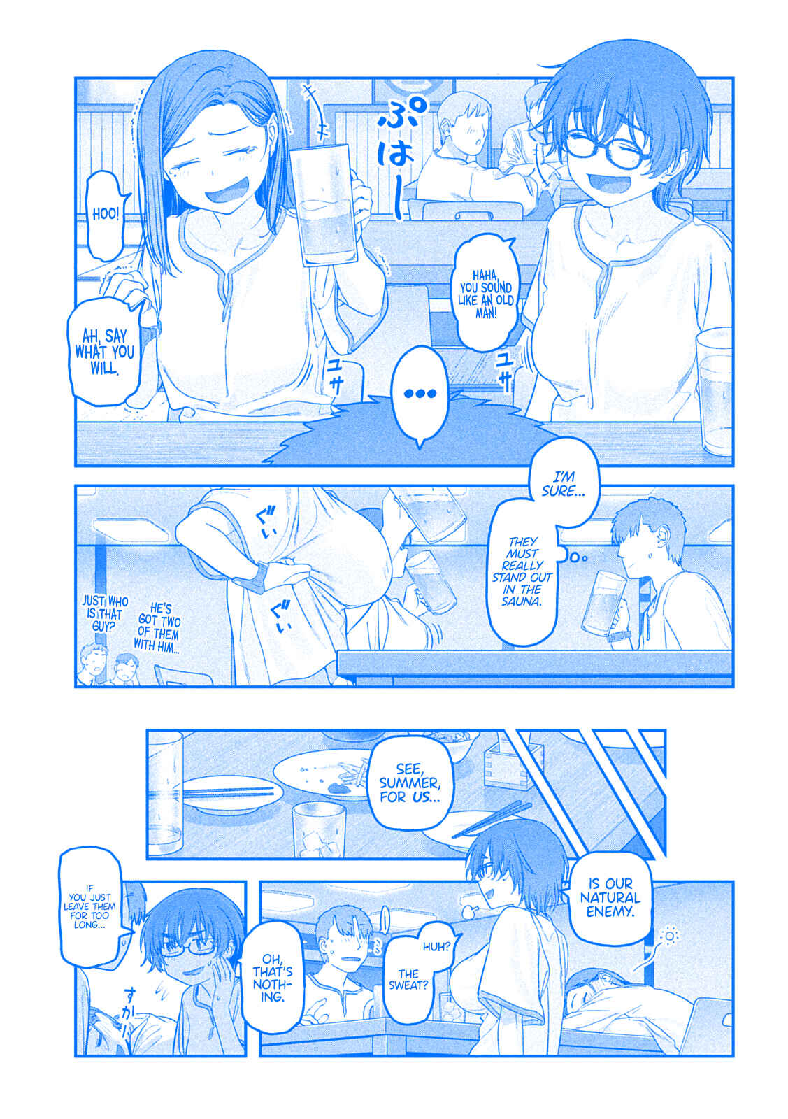 Getsuyoubi no Tawawa (Blue) (Fan Colored) Chapter 51 - Page 9