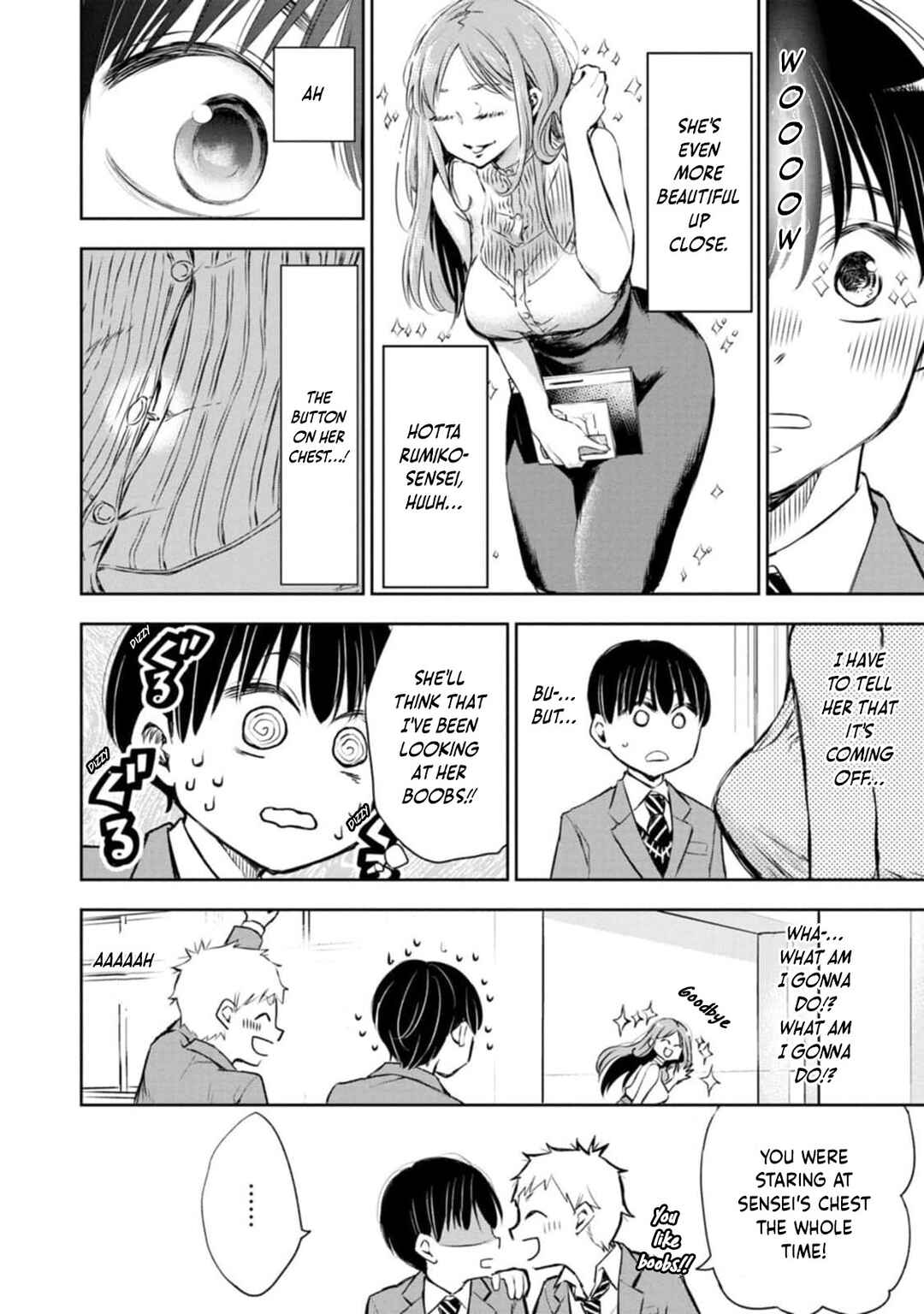 Darashinai desu, Hotta-sensei! Chapter 1 - Page 10
